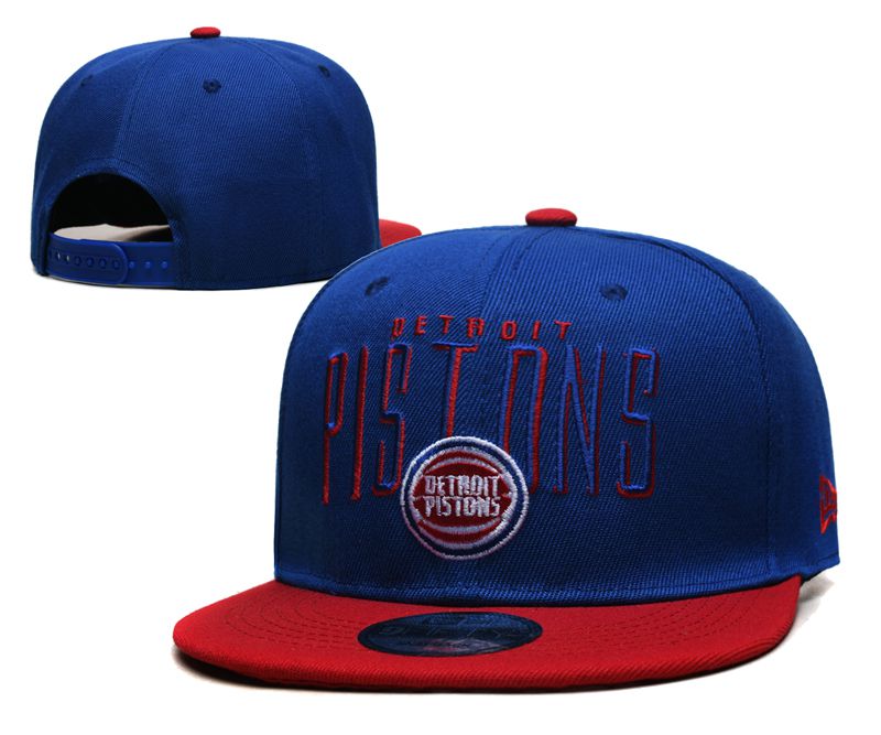2023 NBA Detroit Pistons Hat YS20231225